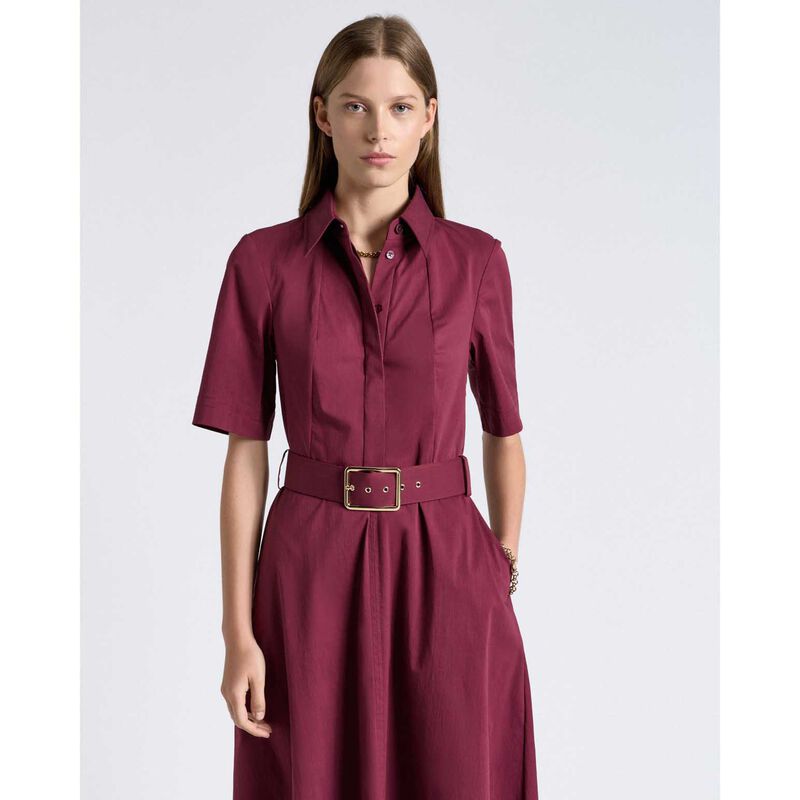 Cue Cotton Midi Shirt Dress image number 3
